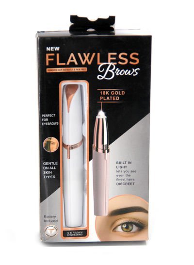 Generic Flawless Hair Remover Machine White/Rosegold 100g