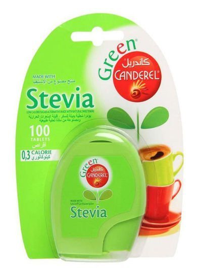 Canderel Stevia Green Tablet Sugar Set 100TB