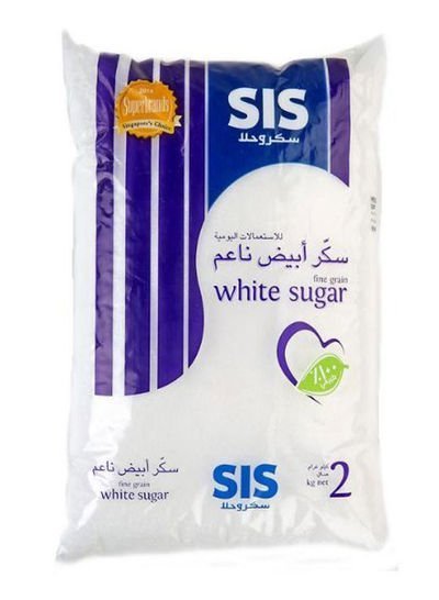 Sis Fine Grain White Sugar 2kg