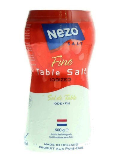 Nezo Fine Table Salt 600g