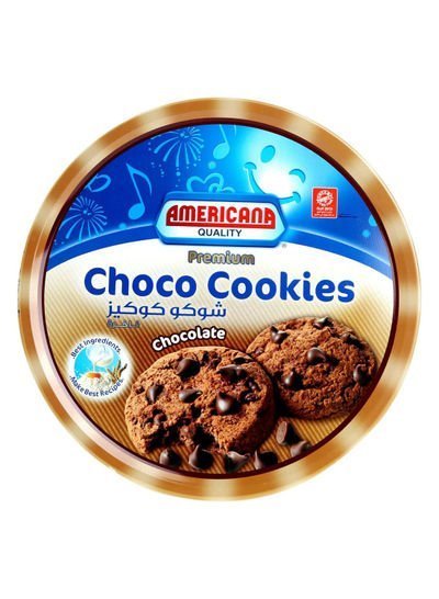 Americana Tin Chocolate Choco Cookies 1.04kg
