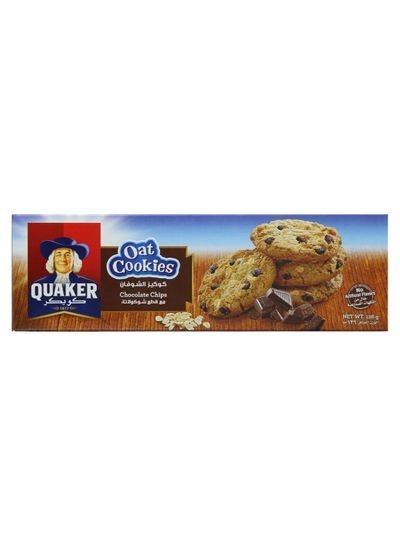 Quaker Oat Cookies Chocolate Chips 126g