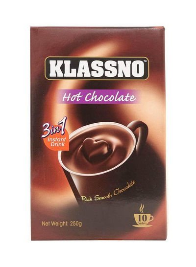 Klassno 3-In-1 Hot Chocolate Instant Drink 250g
