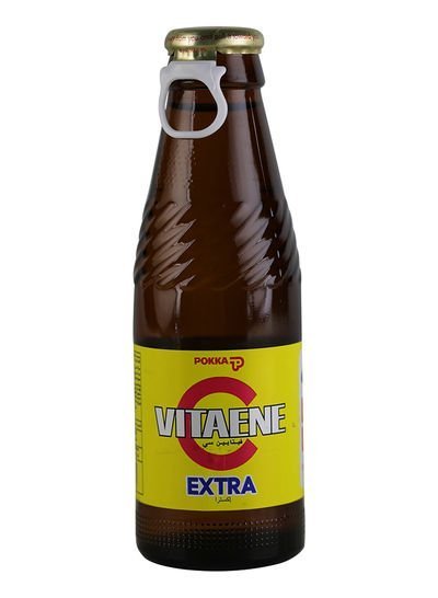 Pokka Vitaene Extra Soft Drink Glass Bottle 120ml