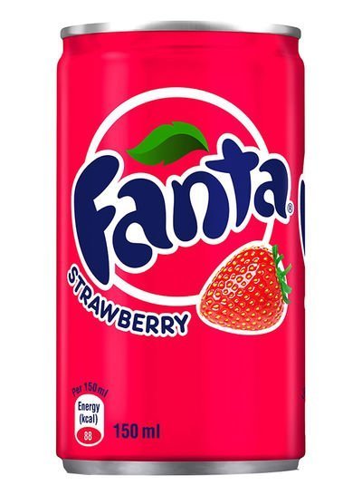 Fanta Strawberry Flavour Drink Can 150ml