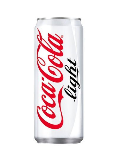 Coca Cola Light Carbonated Soft Drink Can 330ml