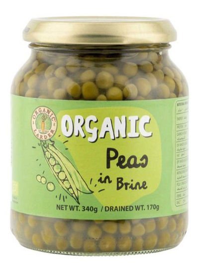 ORGANIC LARDER Organic Peas in Brine 340g