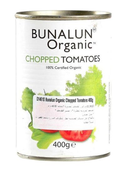 Bunalun Organic Chopped Tomatoes 400g