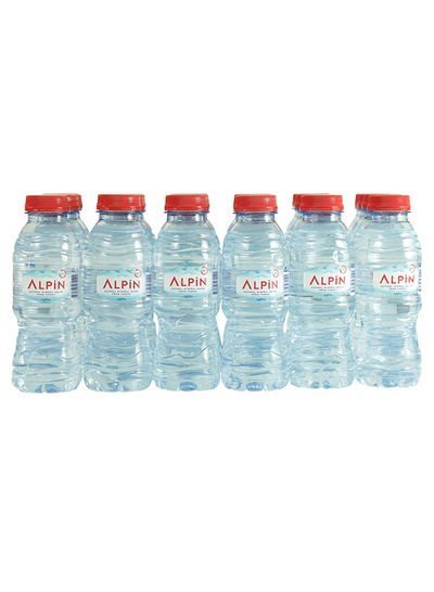 Alpin Natural Mineral Water 4800ml Pack of 24