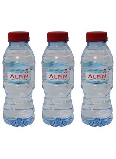 Alpin Natural Mineral Water 600ml Pack of 3