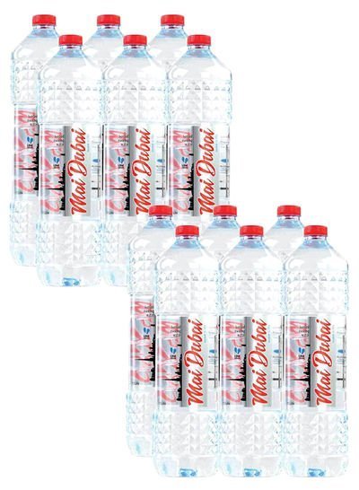 Mai Dubai Drinking Water 12000ml Pack of 12