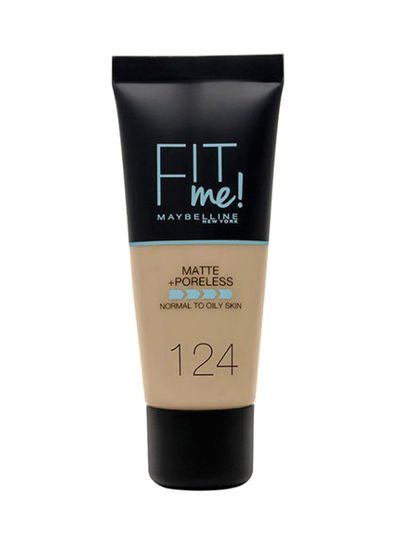 MAYBELLINE NEW YORK Fit Me Foundation Cream 124 Soft Sand