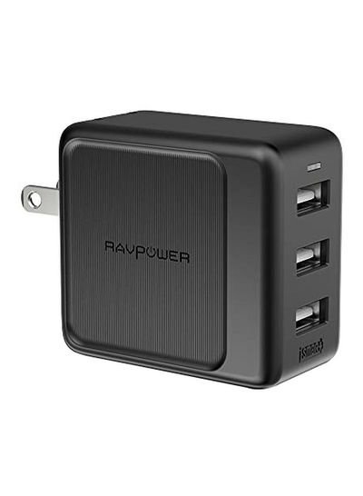RavPower Multi-Port USB Charger And Adapter Black