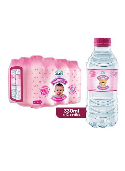 Al Ain Bambini Baby Water 330ml Pack of 12