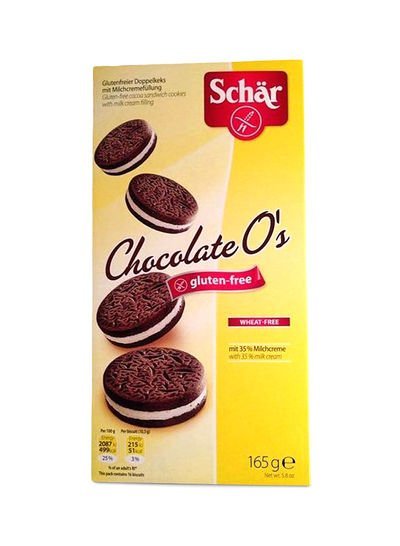 Dr Schar Chocolate O’s Cookies 165g
