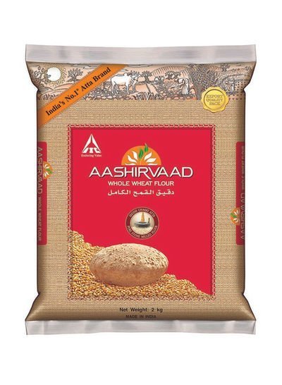 Aashirvaad Whole Wheat Flour 2kg