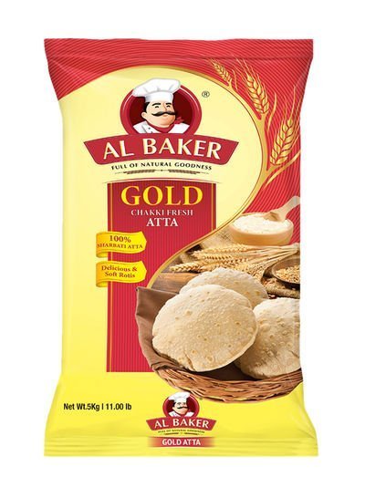 Al Baker Gold Chakki Fresh Atta Flour 5kg