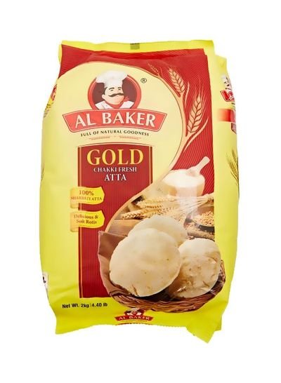 Al Baker Gold Chakki Fresh Atta 2kg