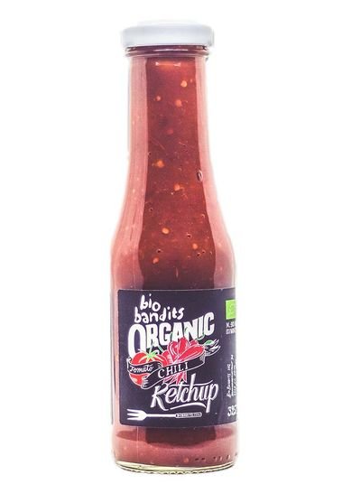 Bio Bandits Organic Tomato Chili Ketchup 325ml