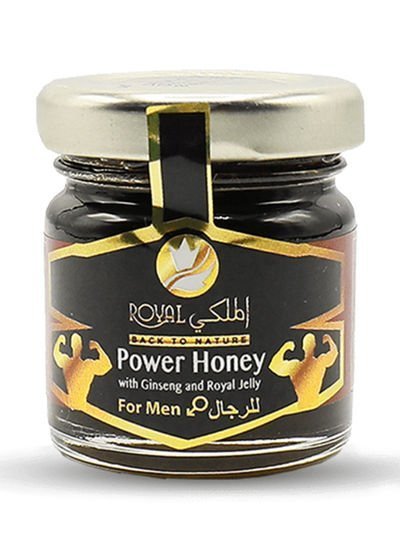 Royal Natural Honey – Pure Power Ginseng Honey And Royal Jelly For Men 50g