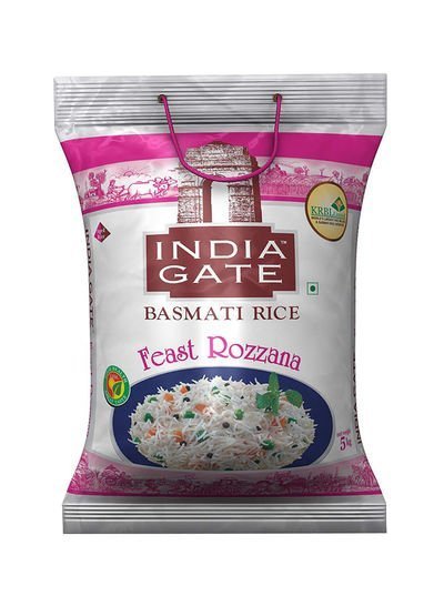 India Gate Feast Rozzana Basmati Rice 5Kg 5kg