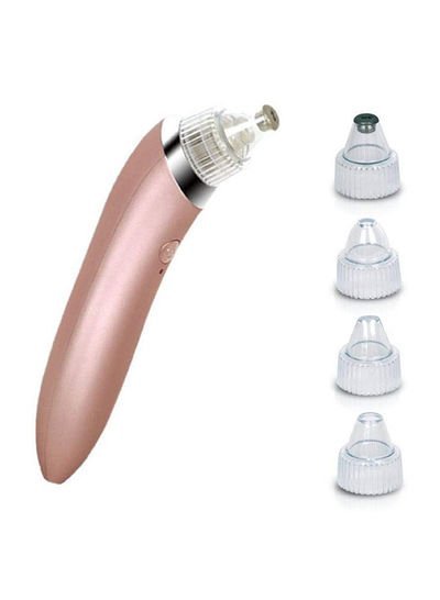 Generic USB Rechargeable Blackhead Remover Vacuum Tool Pink/Silver