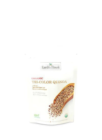 Earth`s Finest Organic Tricolour Quinoa 340g Pack of 2
