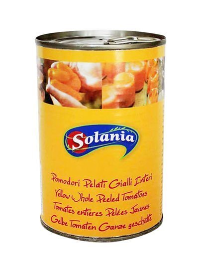 Solania Yellow Whole Peeled Italian Tomatoes 400g