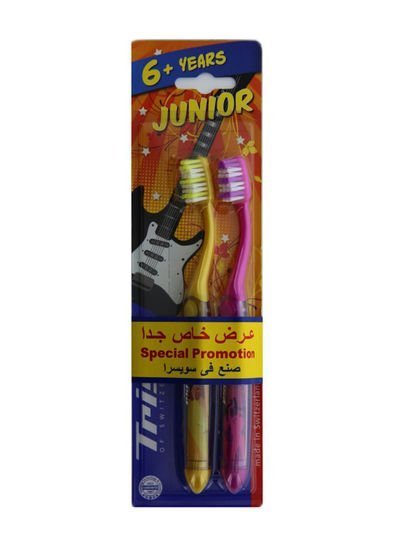 TRISA Junior 6+ Years Toothbrush Multicolour
