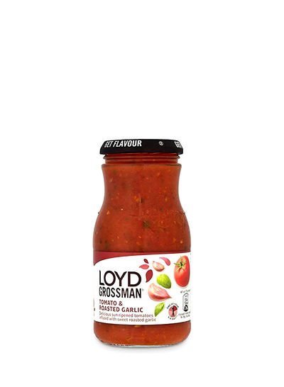 Loyd Grossman Tomato And Roasted Garlic Sauce 350g