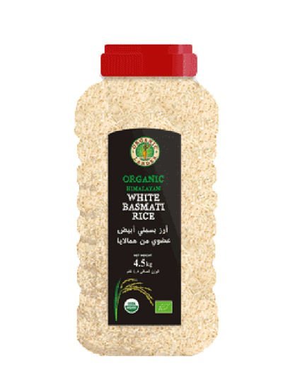 ORGANIC LARDER Organic Himalayan White Basmati Rice 4500g
