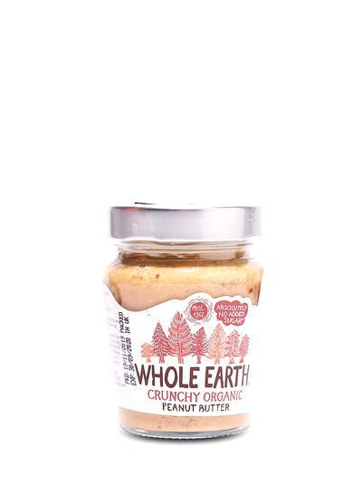 Whole earth Crunchy Organic Peanut Butter 227g