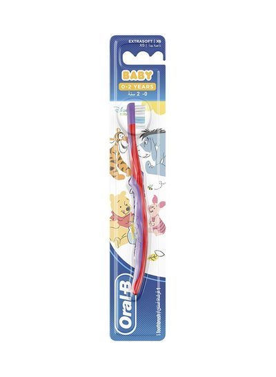 Oral B Extra Soft Manual Toothbrush, Multicolour Red 28g