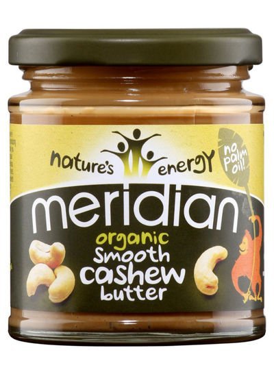 Meridian Organic Smooth Cashew Nut Butter 170g