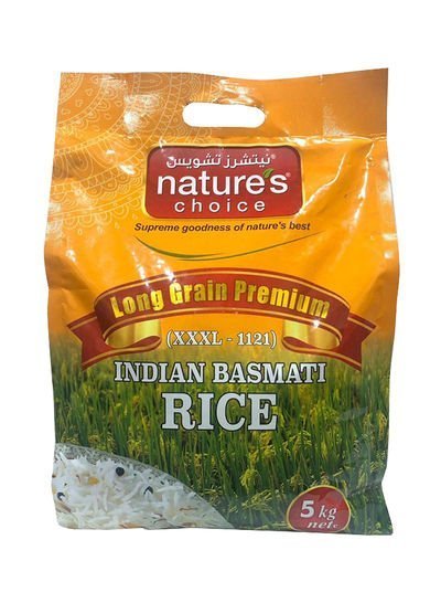 NATURES CHOICE Indian Basmati Rice 5kg