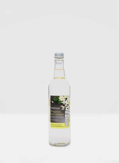 WAITROSE Fragrant and Delicate Elderflower Cordial 500ml