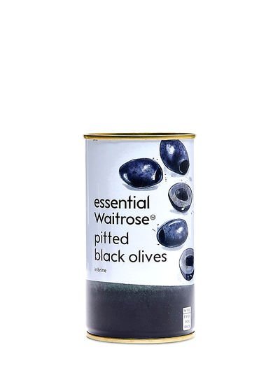 WAITROSE Pitted Green Olive 350g