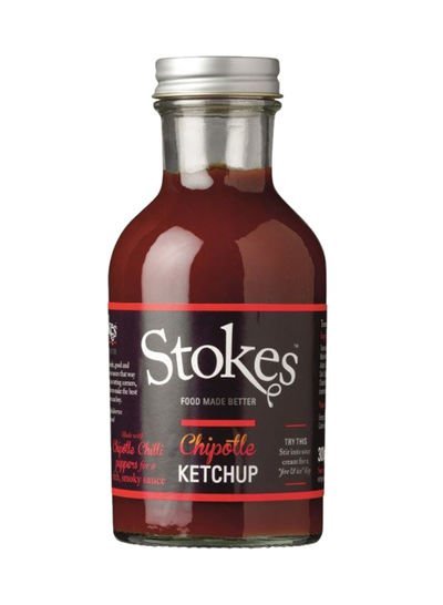 Stokes Chipotle Ketchup Sauce 300g  Single