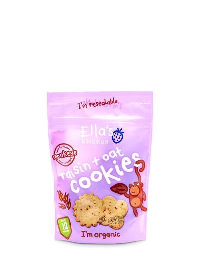 Ella’S kitchen Raisin And Oat Cookies 80g