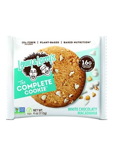 LENNY & LARRY’S White Chocolaty Macadamia Cookie 48ounce Pack of 12