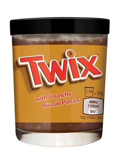 Twix Chocolate Spread With Biscuit Pieces 200g