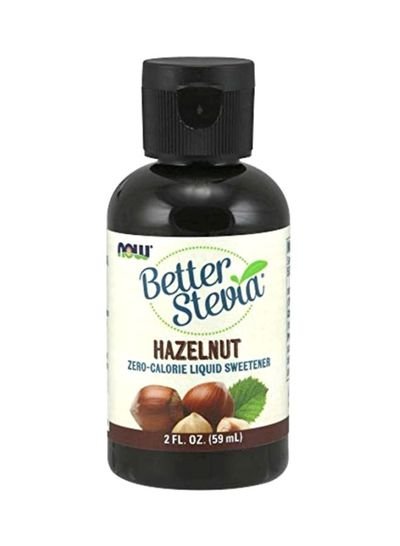 Now Foods BetterStevia Hazelnut Liquid Sweetener 59ml