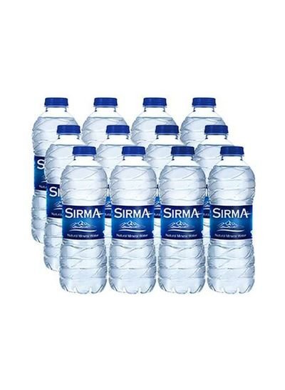 SIRMA Natural Mineral Water 500ml Pack of 12