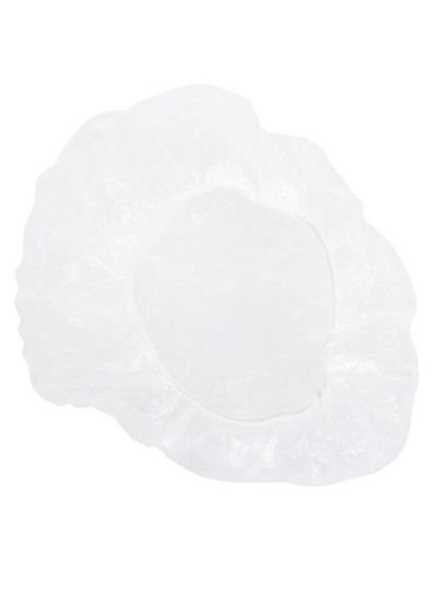 Generic 100-Piece Disposable Shower Hair Cap Set White