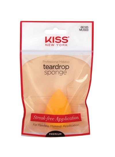 KISS Teardrop Makeup Sponge Yellow