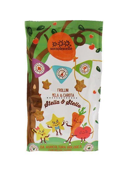 sottolestelle Apple And Carrot Cookies 300g