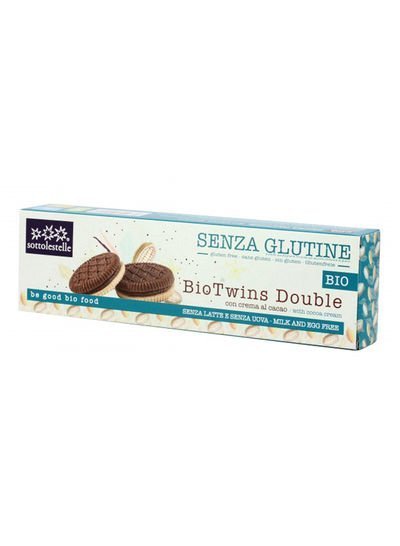 sottolestelle Biotwins Double With Cocoa Cream 125g