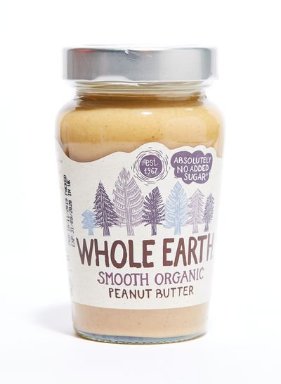 Whole earth Organic Peanut Butter Smooth 340g