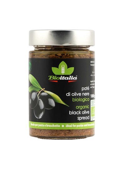 Bioitalia Organic Black Olive Spread 180g