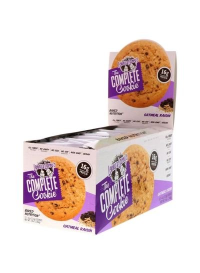 LENNY & LARRY’S Oatmeal Raisin The Complete Cookies 4ounce Pack of 12